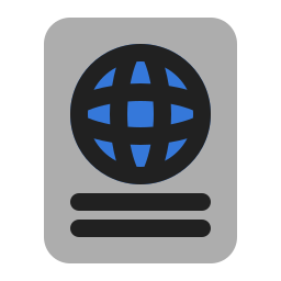 pasaporte icono