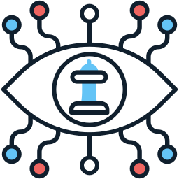 visión estratégica icono