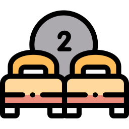 Two beds icon