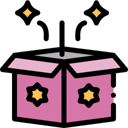 Caja mágica icono