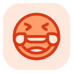 riendo a carcajadas icono