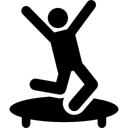 Jumping icon