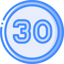 Speed limit icon