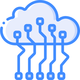 Cloud computing icon