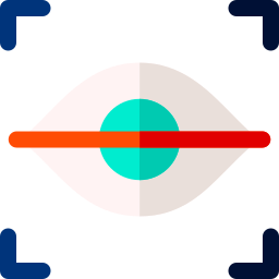 Eye scanner icon