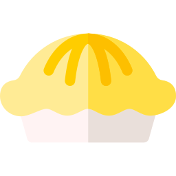 Pastel de manzana icono