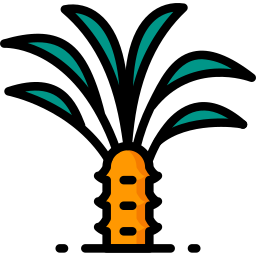 Palmera icono