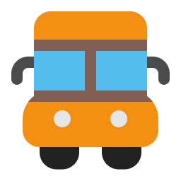 autobús escolar icono