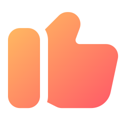 pulgares hacia arriba icono