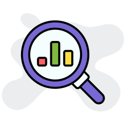 investigación de mercado icono