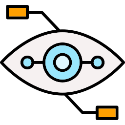 ojo biónico icono