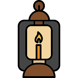 lampara de aceite icono