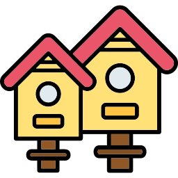 casa de pájaros icono