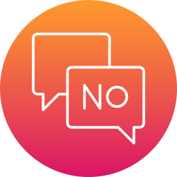 Say no icon