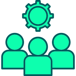 trabajo en equipo icono
