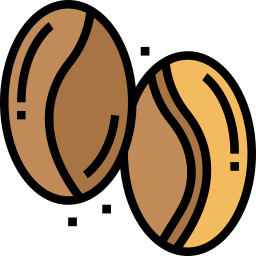 Coffee bean icon