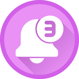 campana de notificación icono