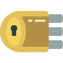 Door lock icon