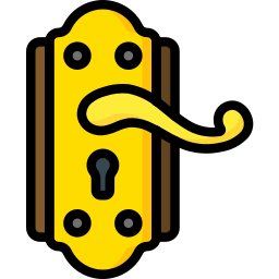 Door handle icon