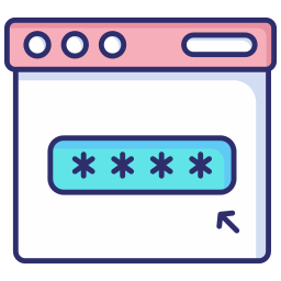 código de acceso icono