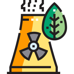 Nuclear energy icon