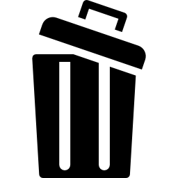 spazzatura icona