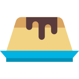 crema de caramelo icono