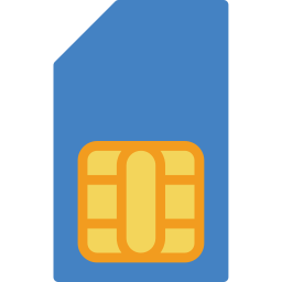 carte sim Icône