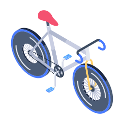 bicicletta da corsa icona