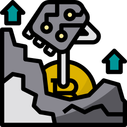 Mineração Ícone