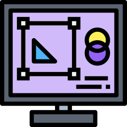 Diseño gráfico icono