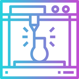 stampante 3d icona