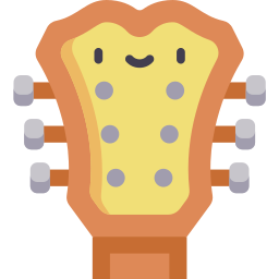 Guitarra acústica icono
