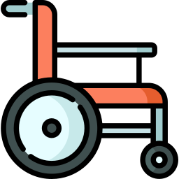 Silla de ruedas icono