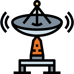 Antena parabólica icono