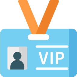 badge de priorité vip Icône