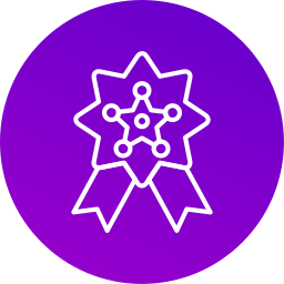 distintivo dello sceriffo icona