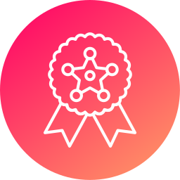 distintivo dello sceriffo icona
