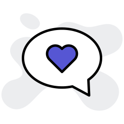 burbuja de chat icono