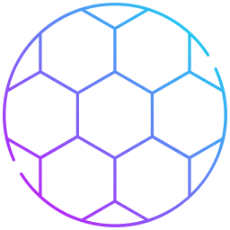 balón de fútbol icono
