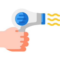 Hair dryer icon