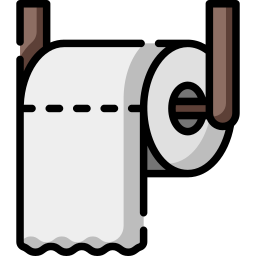 Papel higiénico icono