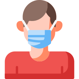 Hygiene mask icon