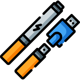 Electronic cigarette icon