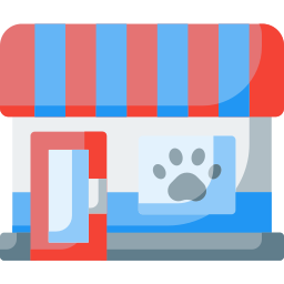 Pet shop Ícone