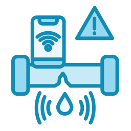 detector de fugas icono