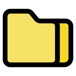 carpeta icono