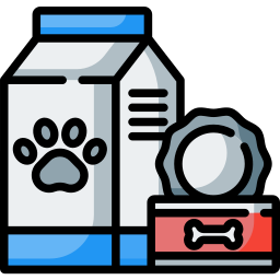 Alimentos para mascotas icono