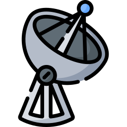 Satellite dish icon