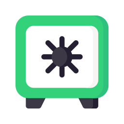 caja fuerte icono
